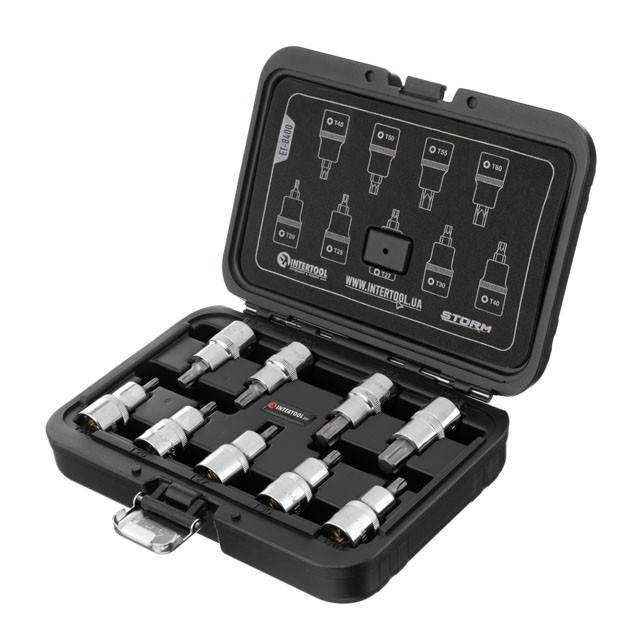 Набор шестигранников и звёзд INTERTOOL ET-8400