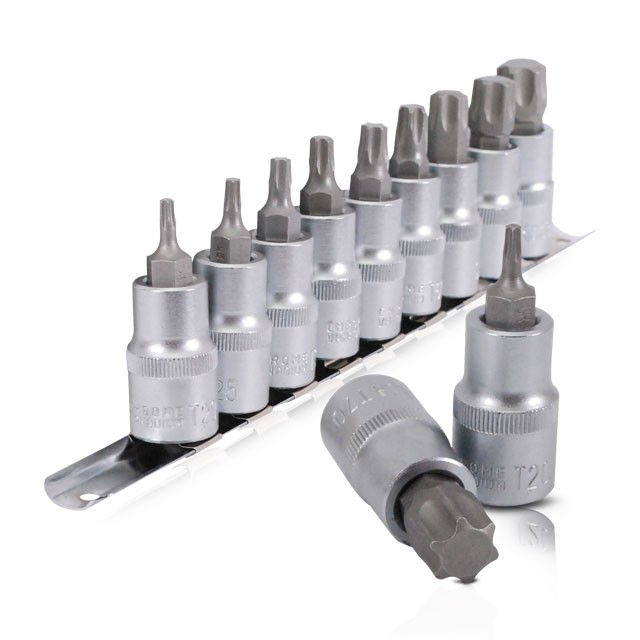 Набор шестигранников и звёзд INTERTOOL HT-1849