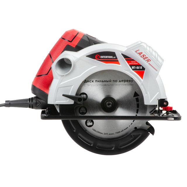 Пила циркулярна INTERTOOL WT-0618