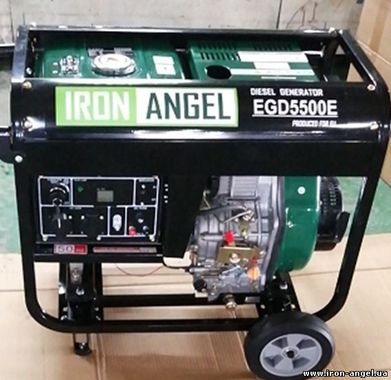 Генератор Iron Angel EGD 5500 E
